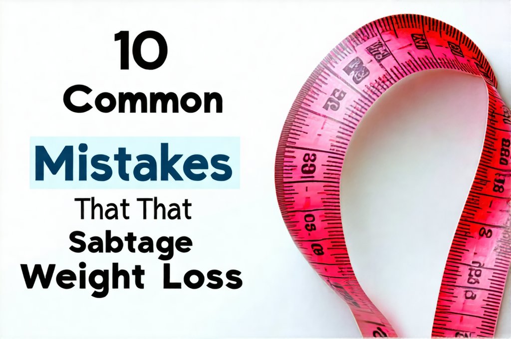 10 Common Mistakes That Sabotage Weight Loss