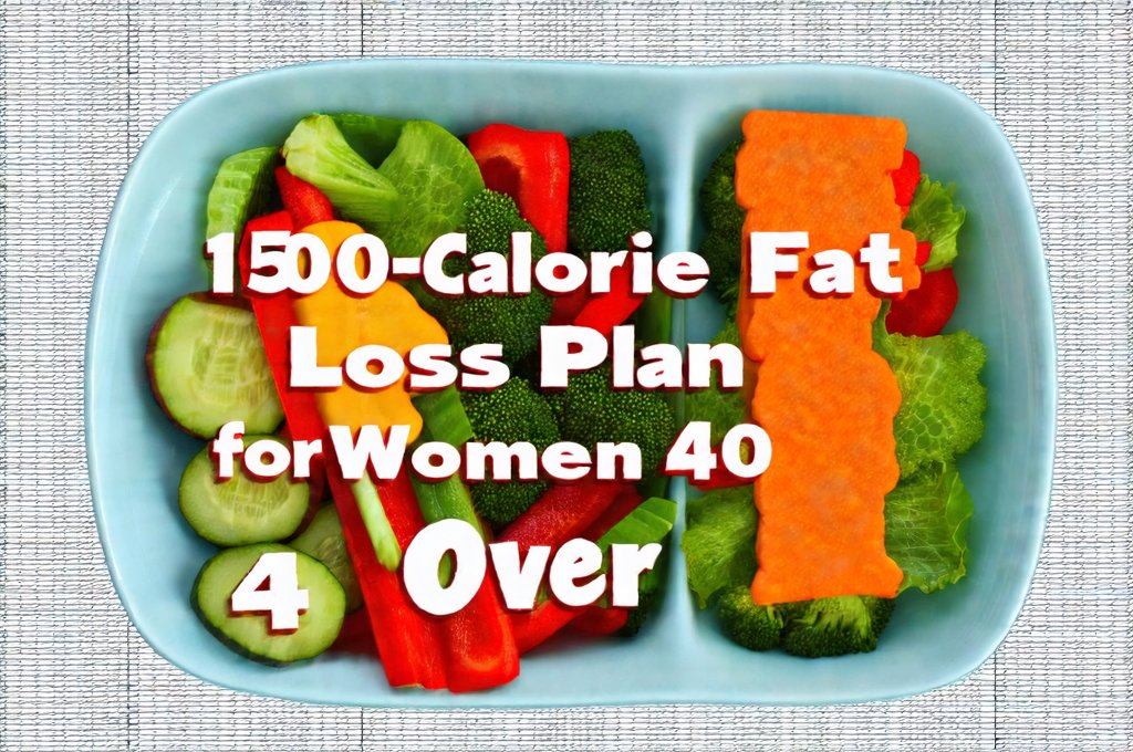 1500-Calorie Fat Loss Plan for Women Over 40