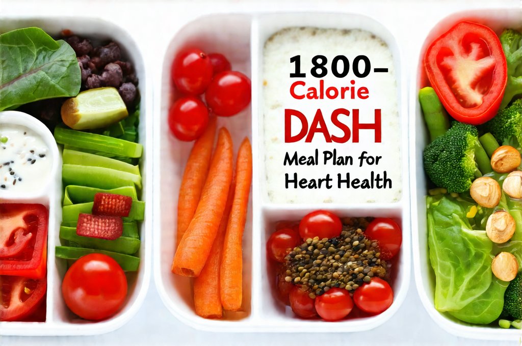 1800-Calorie DASH Meal Plan for Heart Health