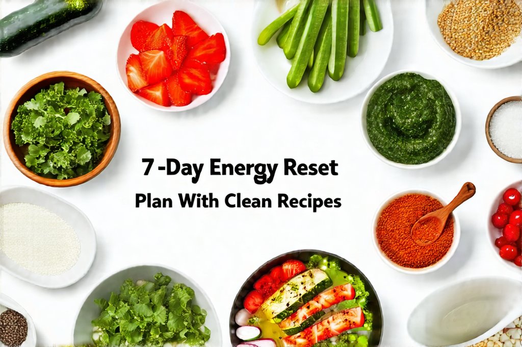 7-Day Energy Reset Plan With Clean Recipes