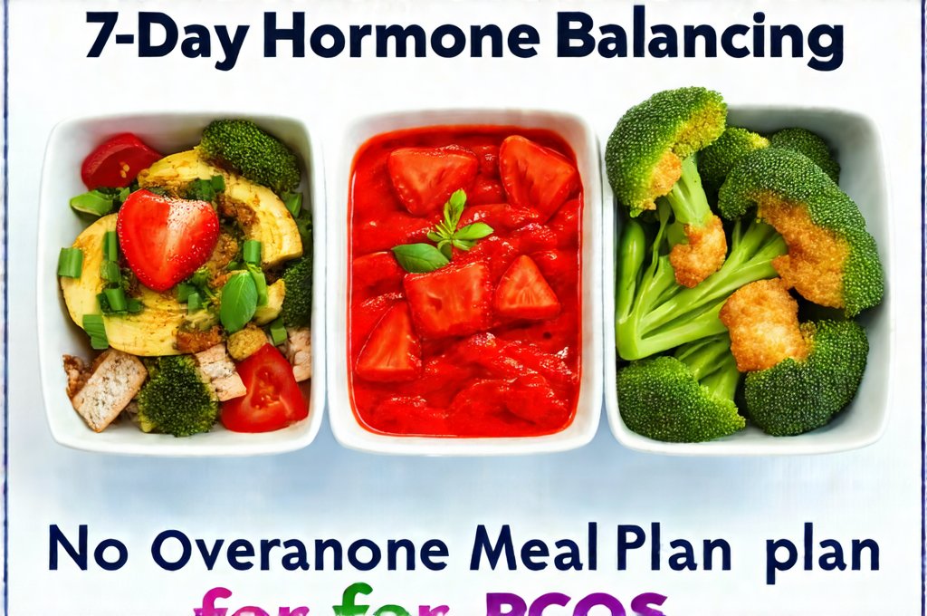 7-Day Hormone Balancing Meal Plan for PCOS