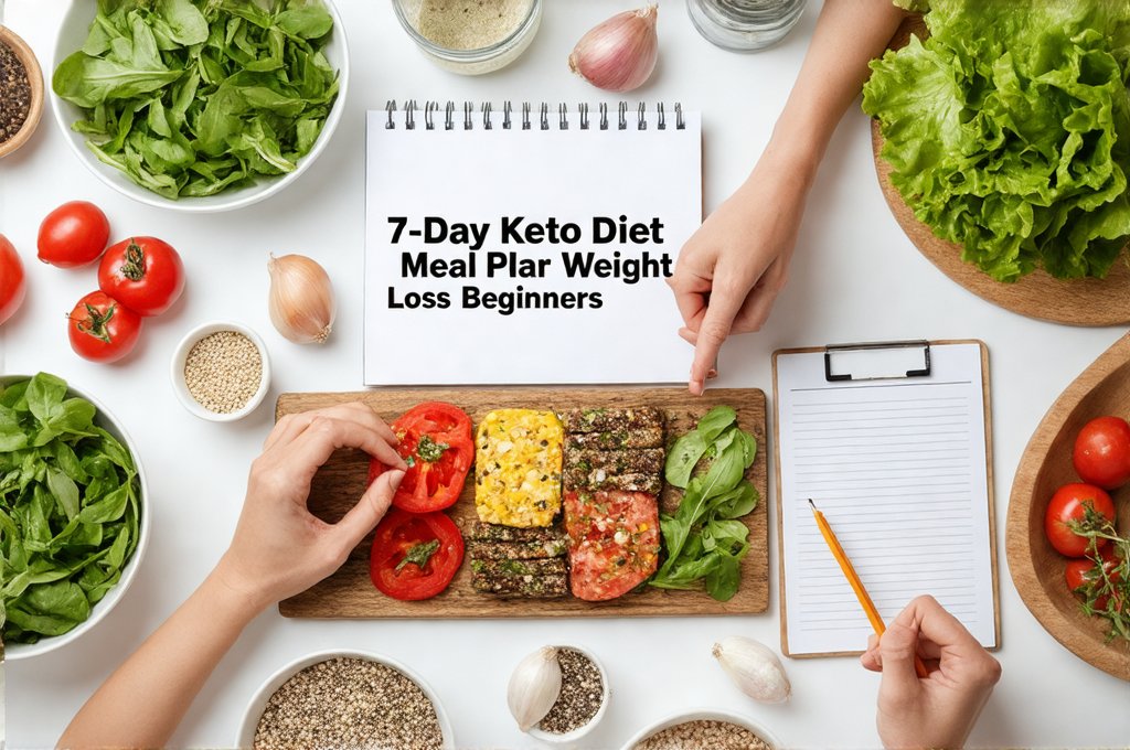 7-Day Keto Diet Meal Plan for Weight Loss Beginners