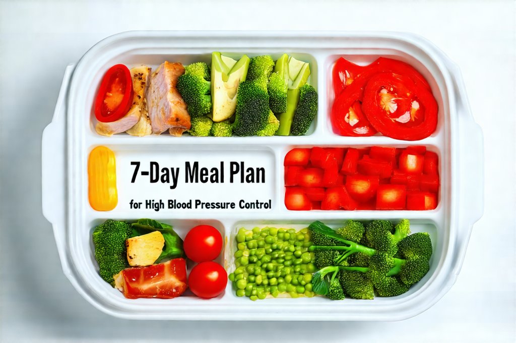7-Day Meal Plan for High Blood Pressure Control
