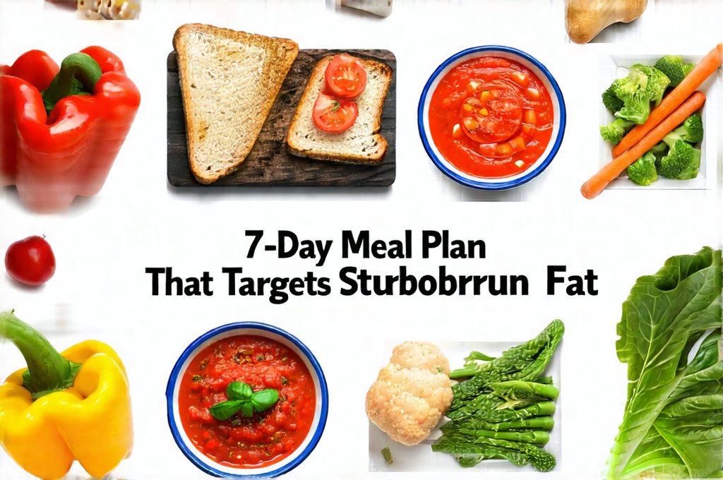 7-Day Meal Plan That Targets Stubborn Fat
