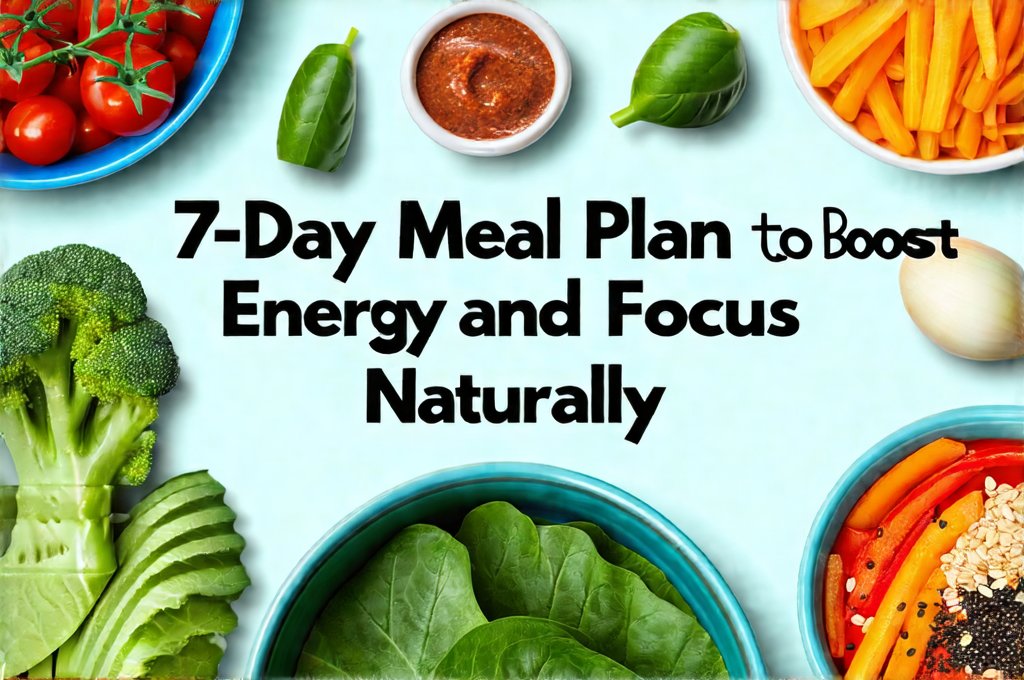 7-Day Meal Plan to Boost Energy and Focus Naturally