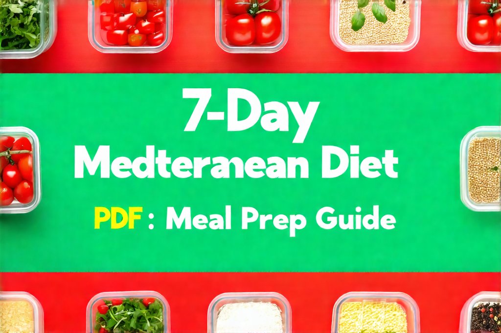 7-Day Mediterranean Diet PDF With Meal Prep Guide