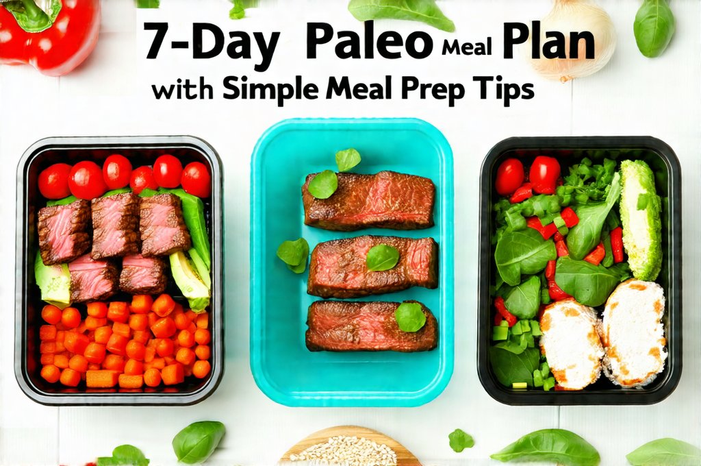 7-Day Paleo Meal Plan with Simple Meal Prep Tips