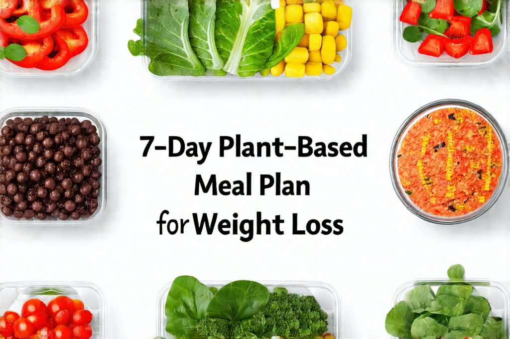 7-Day Plant-Based Meal Plan for Weight Loss