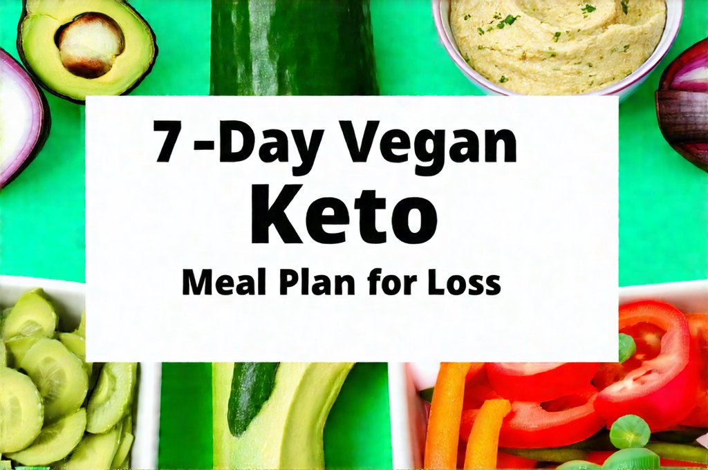 7-Day Vegan Keto Meal Plan for Fat Loss