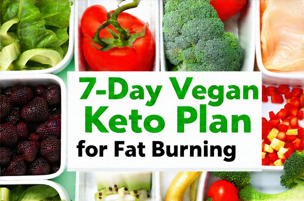 7-Day Vegan Keto Plan for Fat Burning
