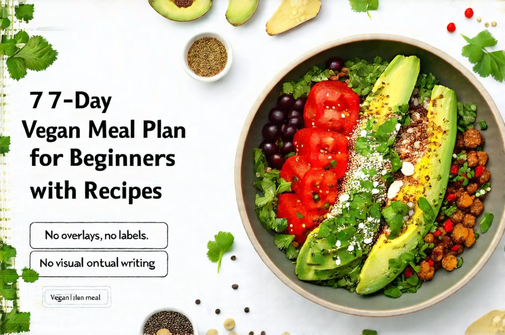 7-Day Vegan Meal Plan for Beginners with Recipes