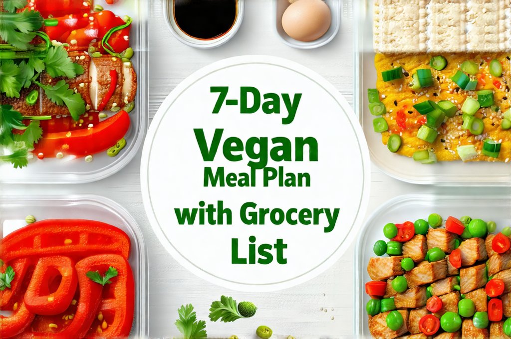 7-Day Vegan Meal Plan with Grocery List