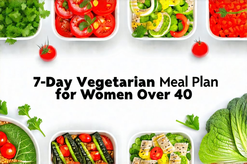 7-Day Vegetarian Meal Plan for Women Over 40