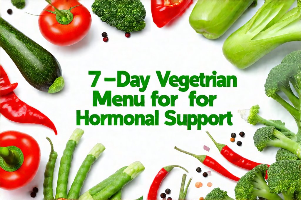 7-Day Vegetarian Menu for Hormonal Support