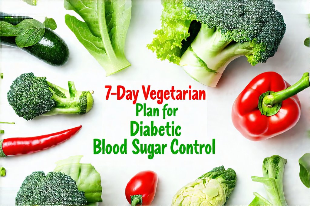 7-Day Vegetarian Plan for Diabetic Blood Sugar Control