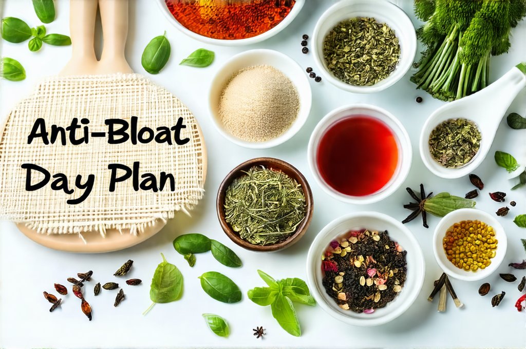 Anti-Bloat Day Plan With Warming Meals And Herbal Teas