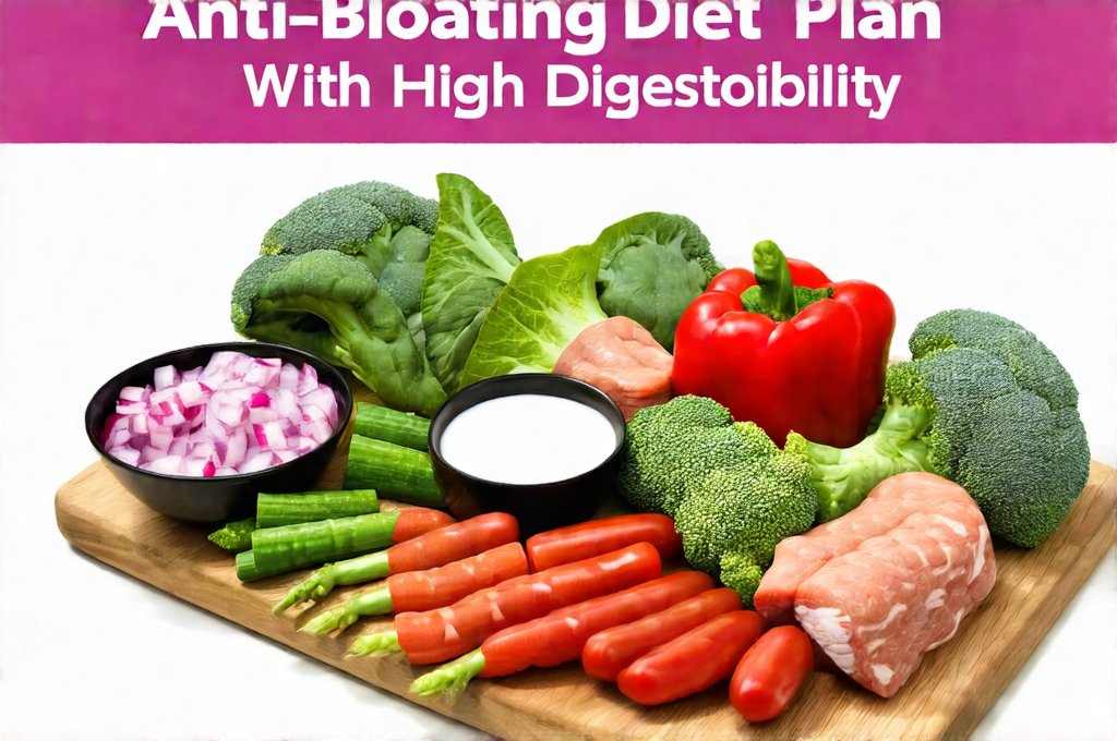 Anti-Bloating Diet Plan With High Digestibility