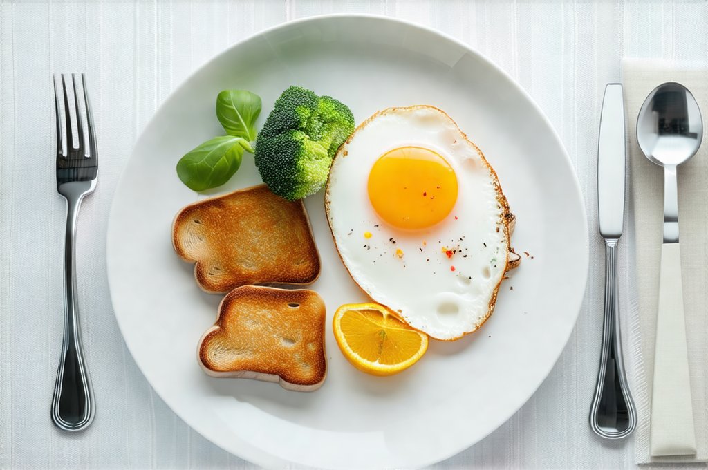Balanced Plan With Grounding Breakfast And Light Dinner