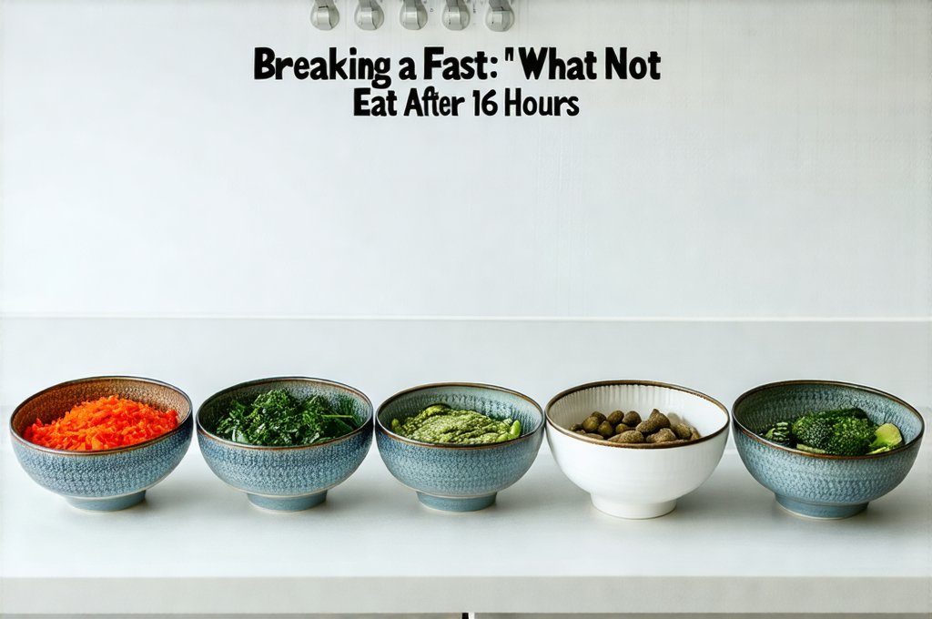 Breaking a Fast: What Not to Eat After 16 Hours