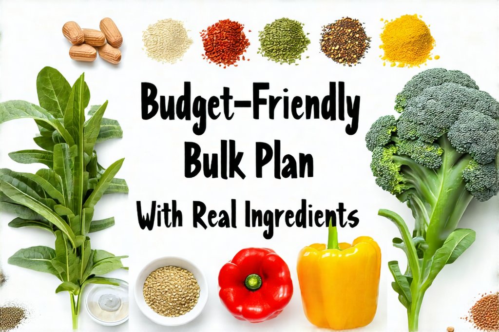 Budget-Friendly Bulk Plan With Real Ingredients