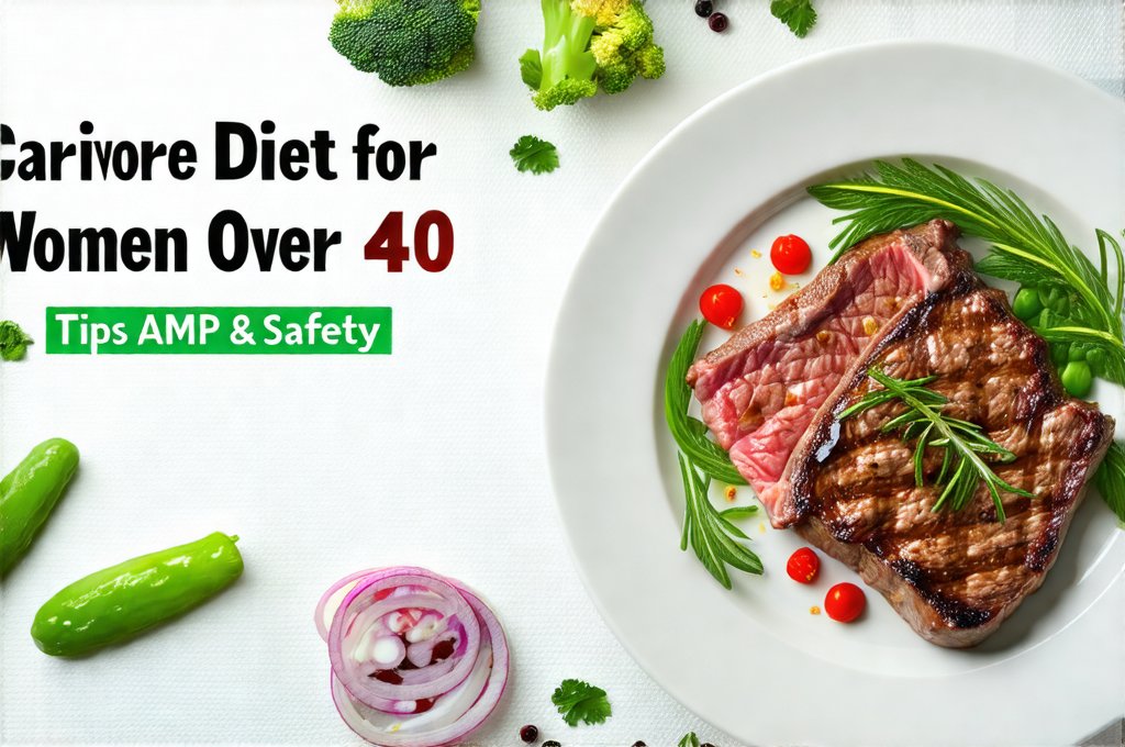 Carnivore Diet for Women Over 40: Tips & Safety