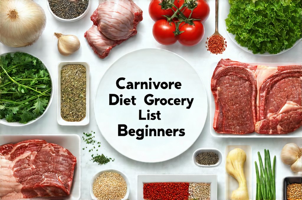Carnivore Diet Grocery List for Beginners