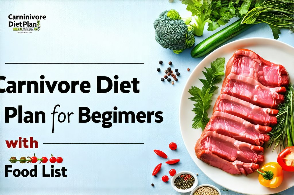 Carnivore Diet Plan for Beginners with Food List