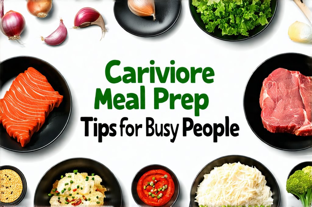 Carnivore Meal Prep Tips for Busy People