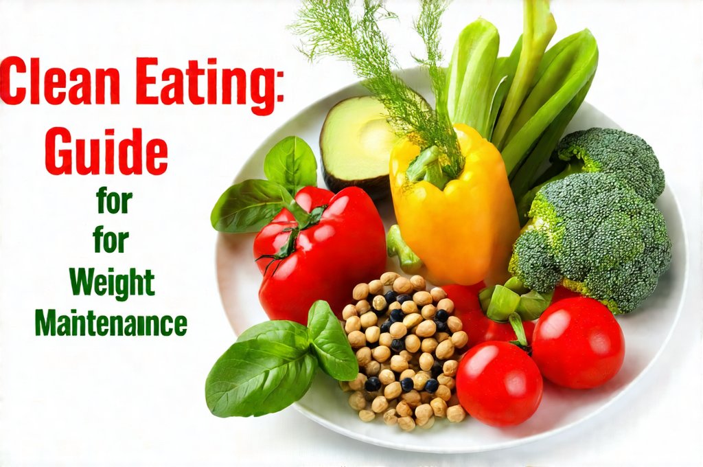 Clean Eating Guide for Weight Maintenance