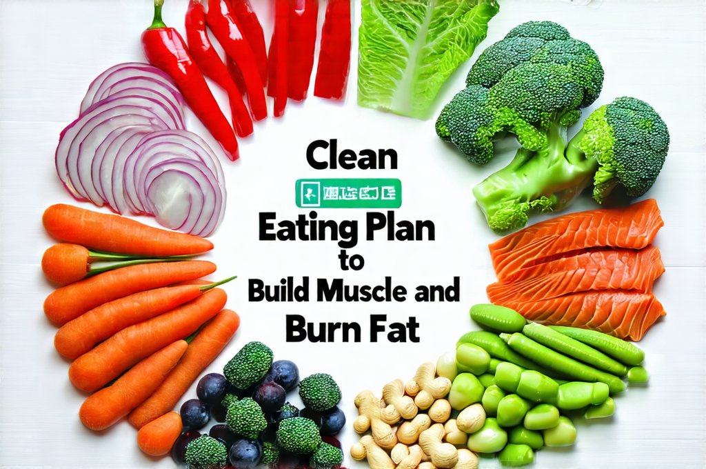 Clean Eating Plan to Build Muscle and Burn Fat