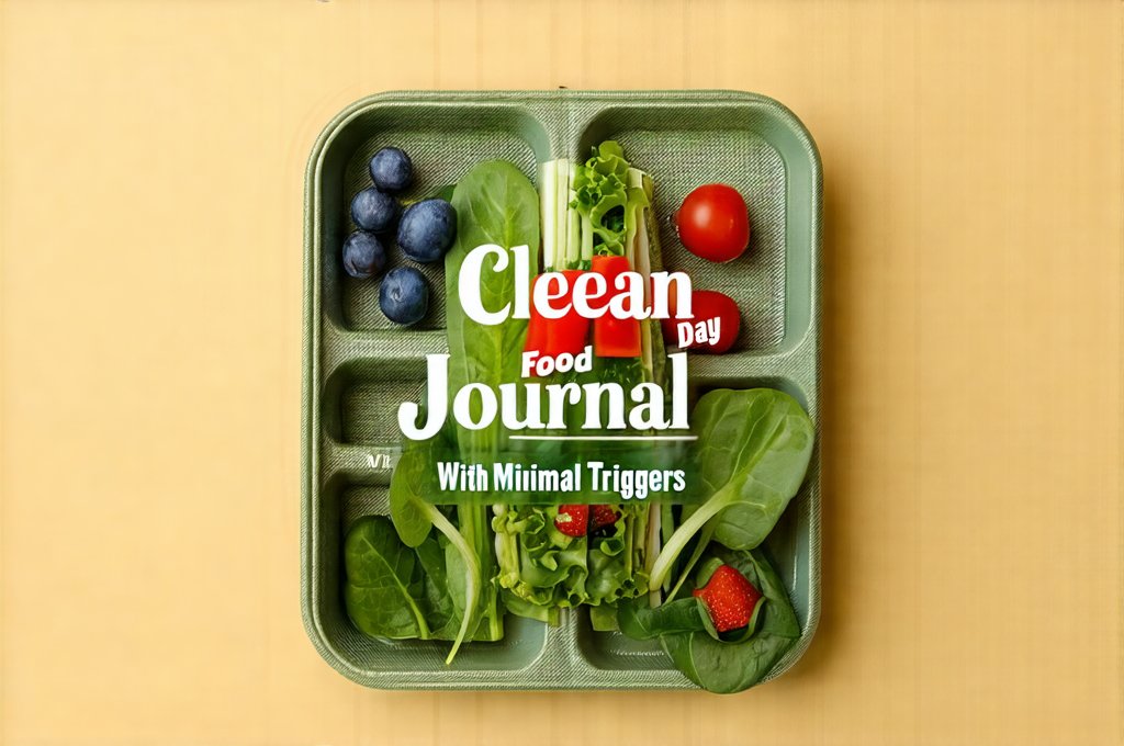 Clean Food Journal Day With Minimal Triggers