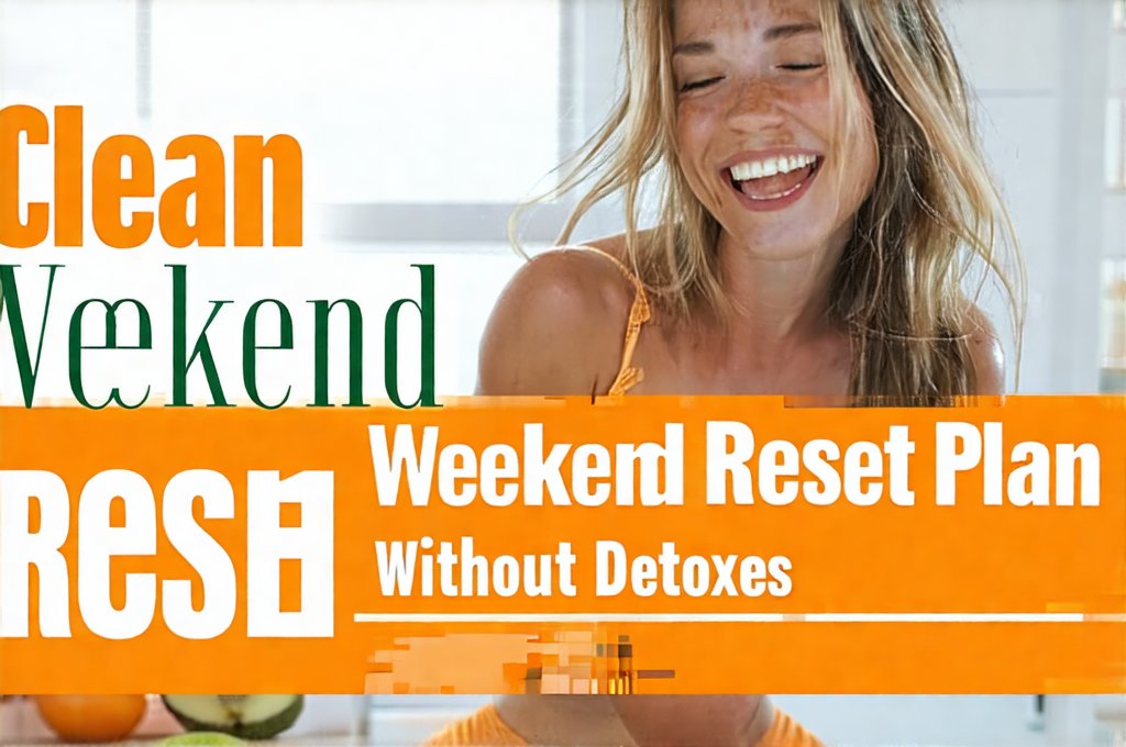 Clean Weekend Reset Plan Without Harsh Detoxes