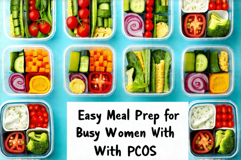 Easy Meal Prep Plan for Busy Women With PCOS