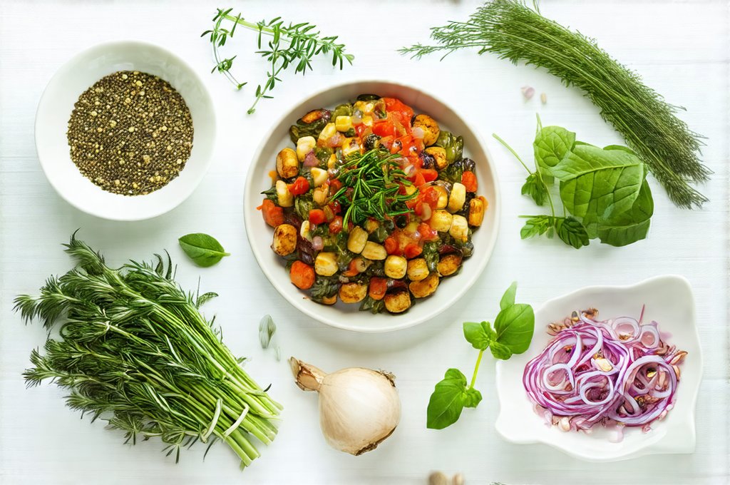 Herb-Paired Dishes That Reduce Bloating And Irritability