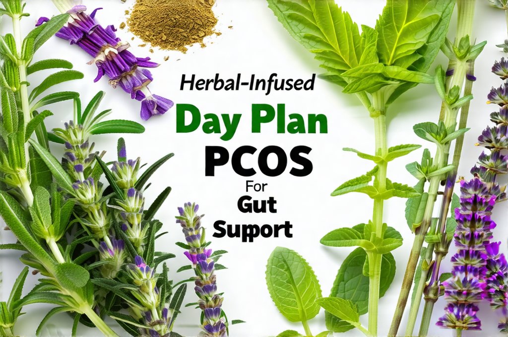 Herbal-Infused Day Plan For PCOS Gut Support