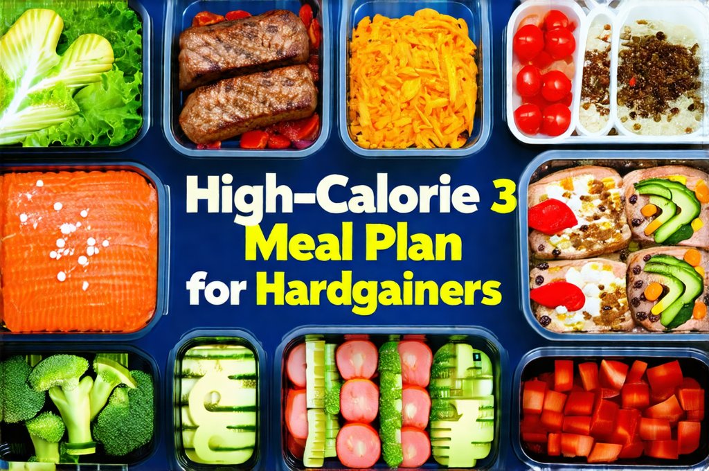 High-Calorie 3200 Meal Plan for Hardgainers