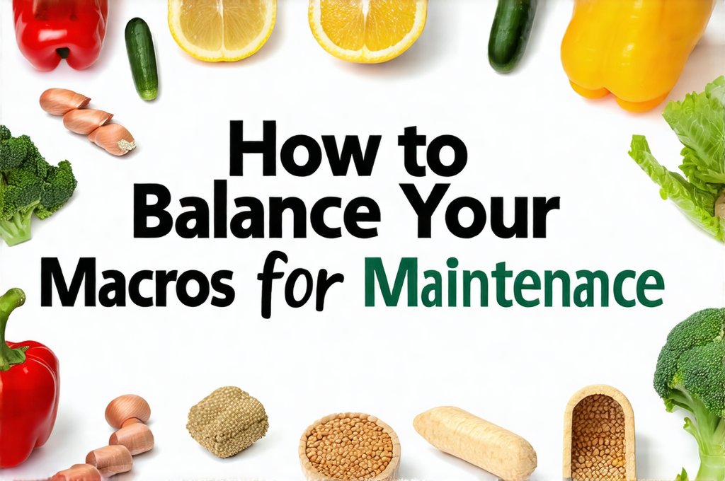 How to Balance Your Macros for Maintenance
