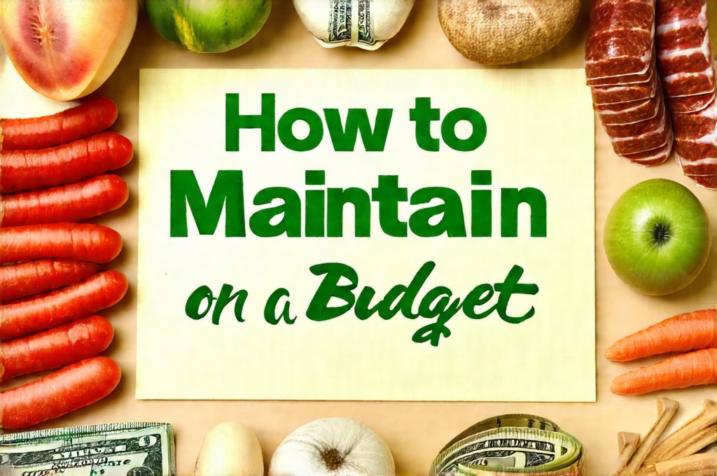 How to Maintain Weight on a Budget