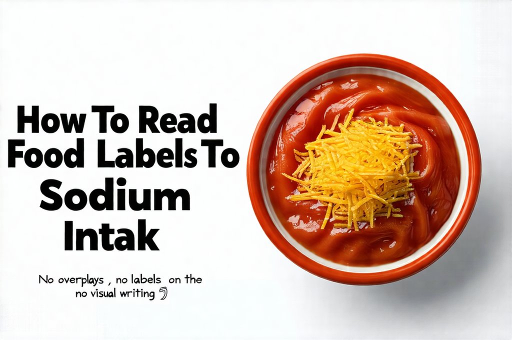 How To Read Food Labels To Control Sodium Intake