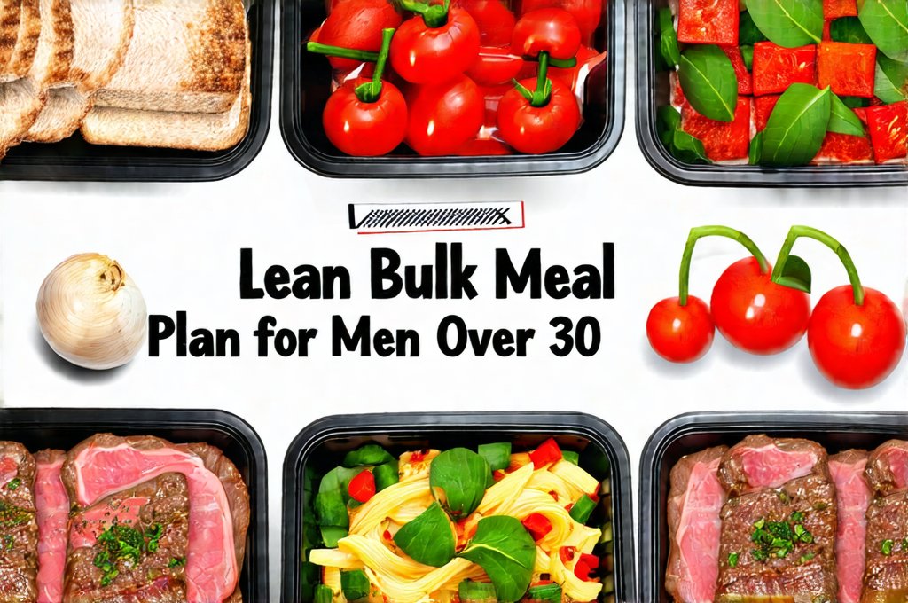 Lean Bulk Meal Plan for Men Over 30