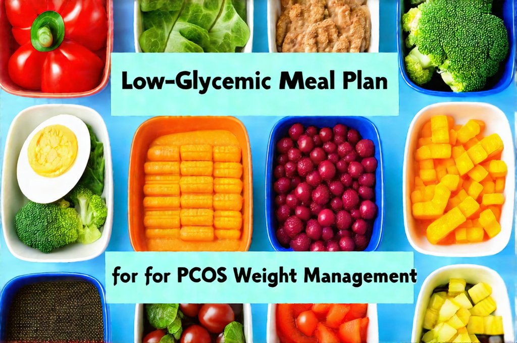 Low-Glycemic Meal Plan for PCOS Weight Management
