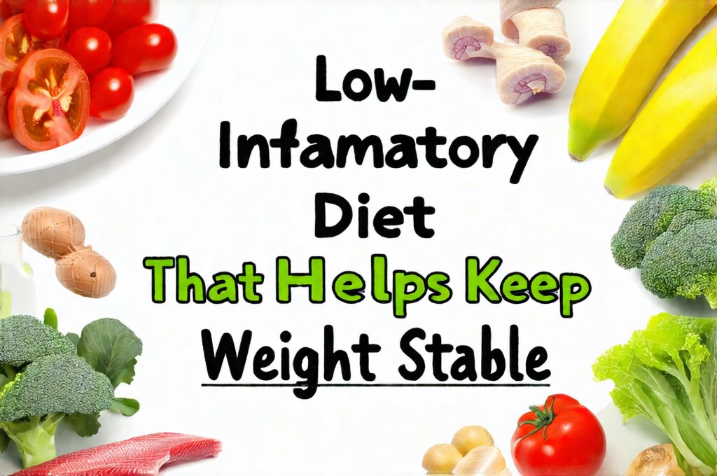 Low-Inflammatory Diet That Helps Keep Weight Stable