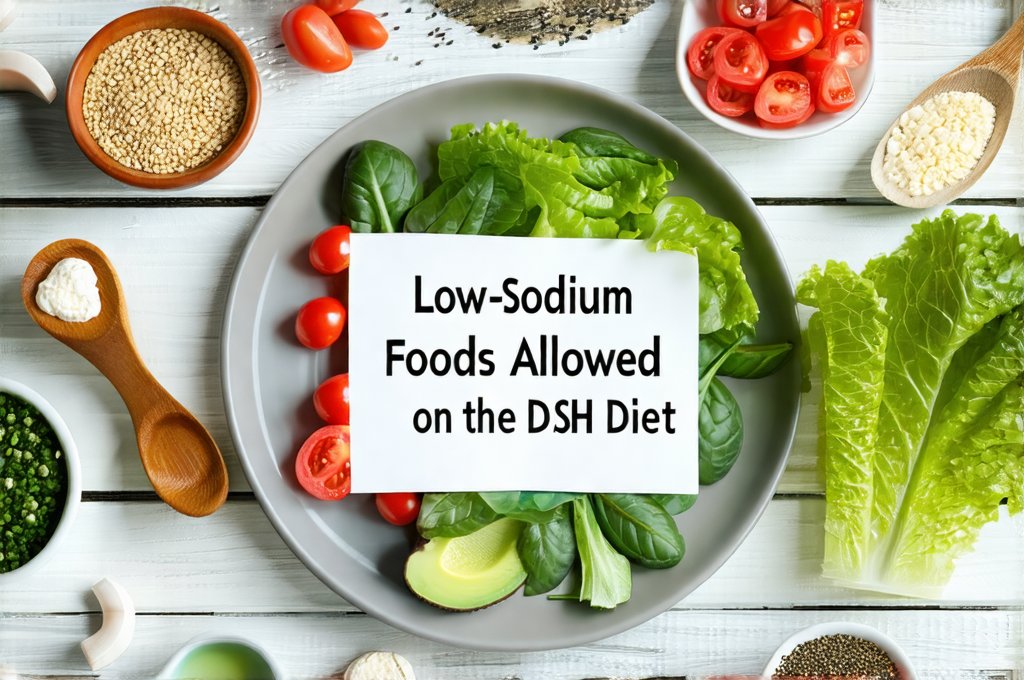 Low-Sodium Foods Allowed on the DASH Diet