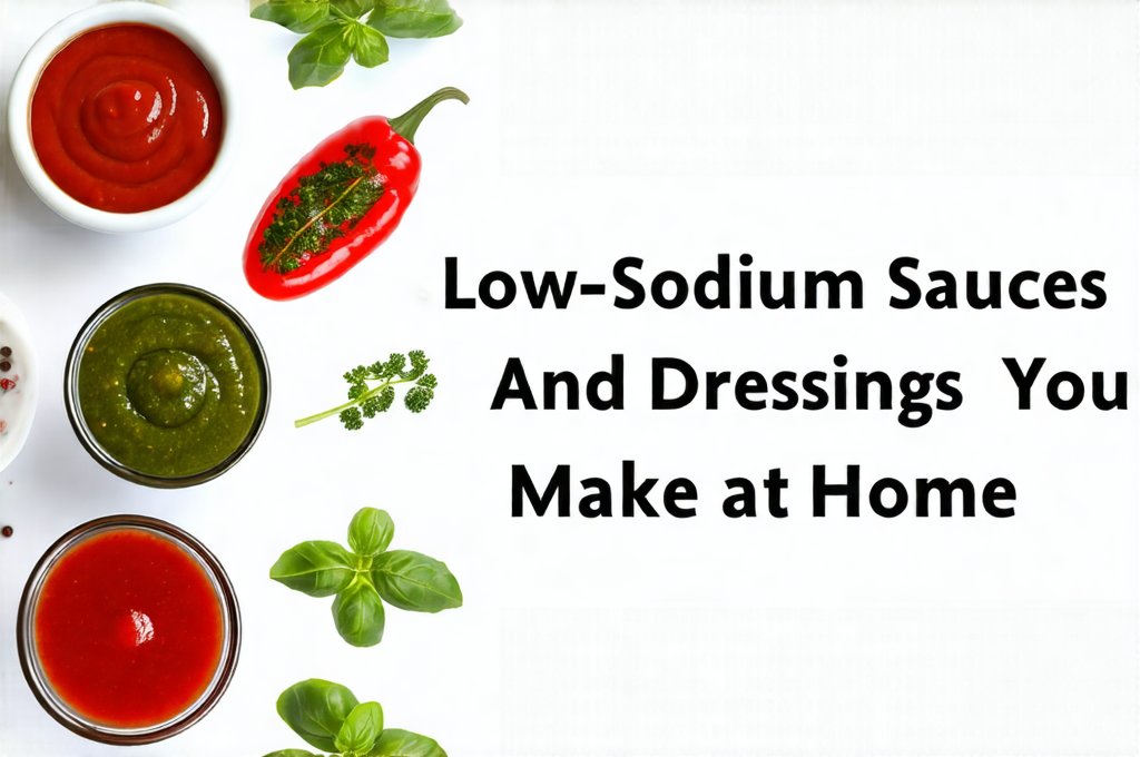 Low-Sodium Sauces And Dressings You Can Make At Home
