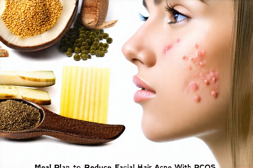 Meal Plan to Reduce Facial Hair and Acne With PCOS