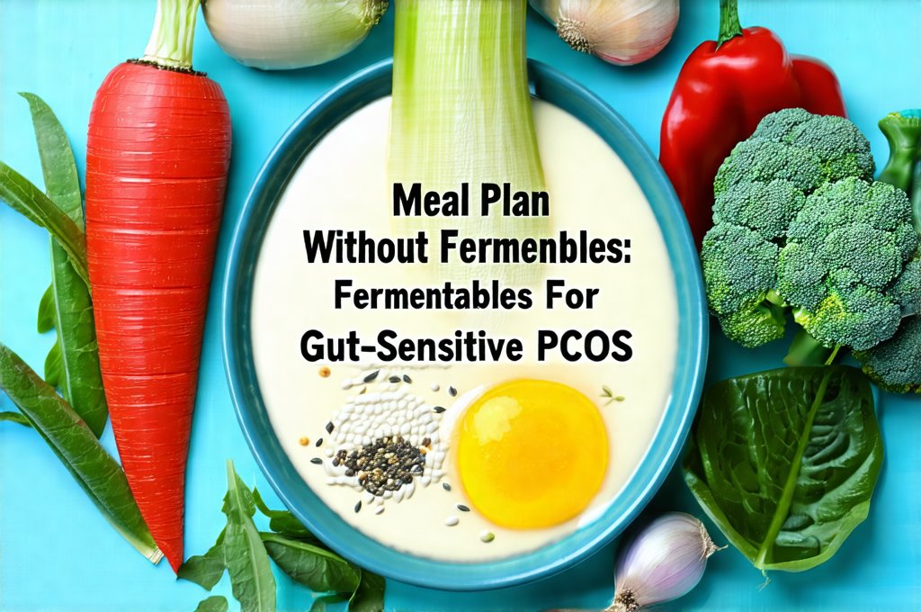 Meal Plan Without Fermentables For Gut-Sensitive PCOS