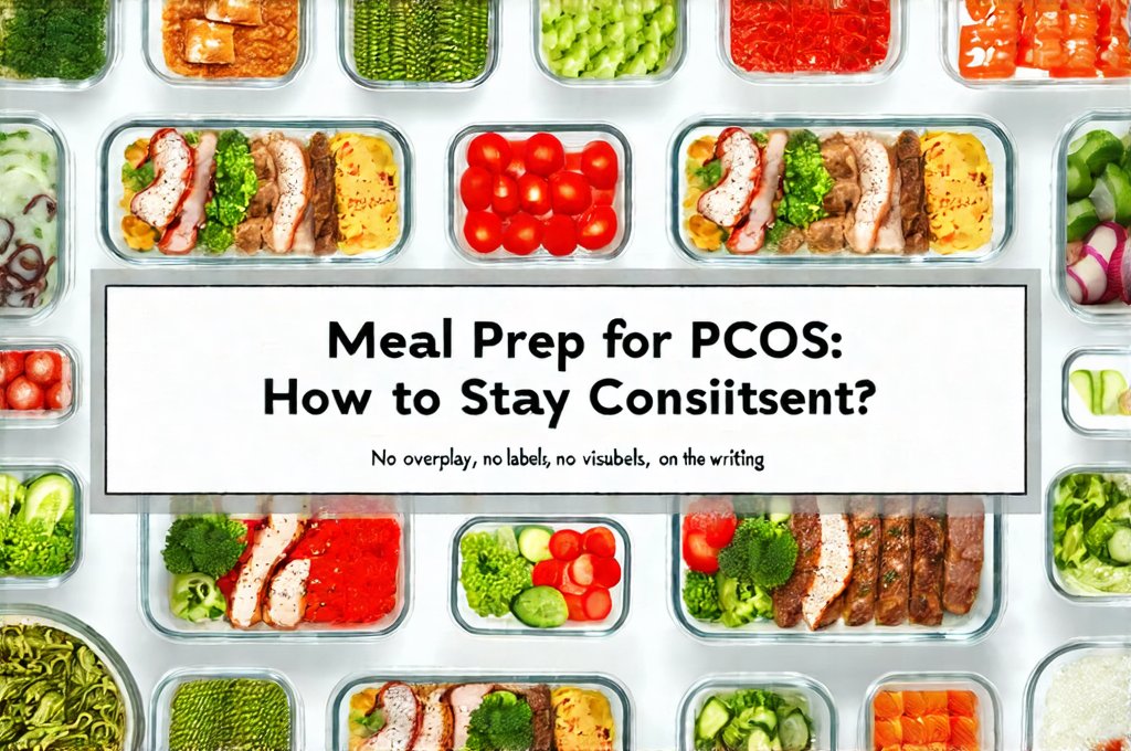Meal Prep for PCOS: How to Stay Consistent