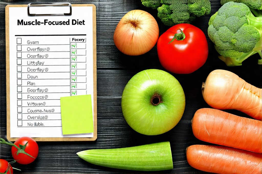 Muscle-Focused Diet Plan With Grocery List