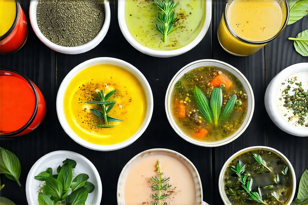 PCOS Food Plan With Warming Soups And Herbal Drinks