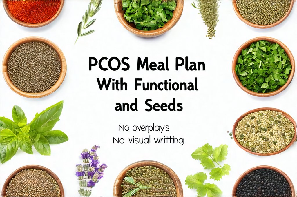 PCOS Meal Plan With Functional Herbs and Seeds